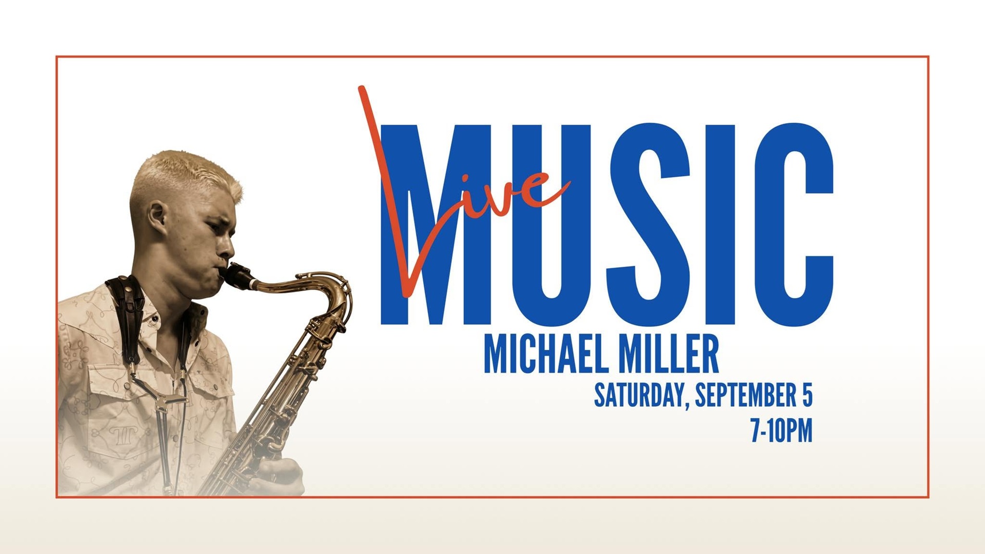 Live Music with Michael Miller at DeVino Cellars