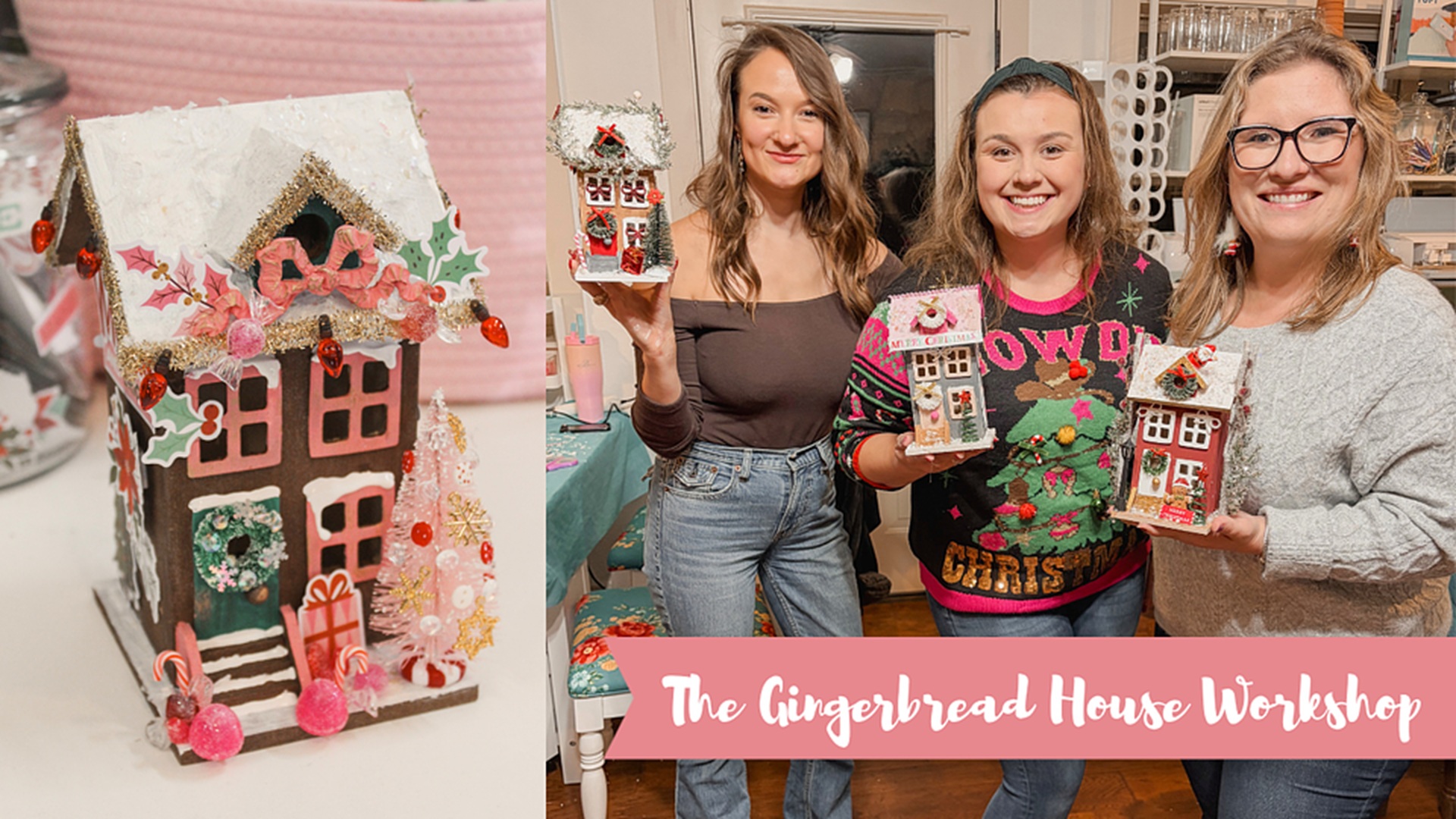 The Gingerbread House Workshop at The Downtown DIY
