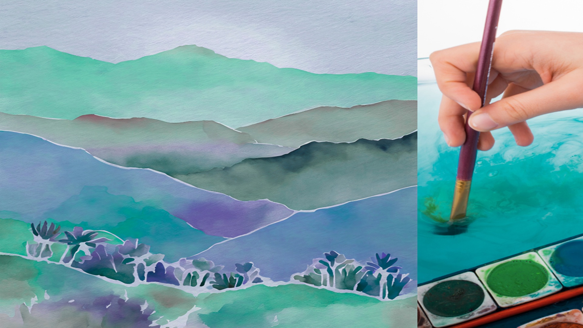 Watercolor at Morningside at Menger Springs