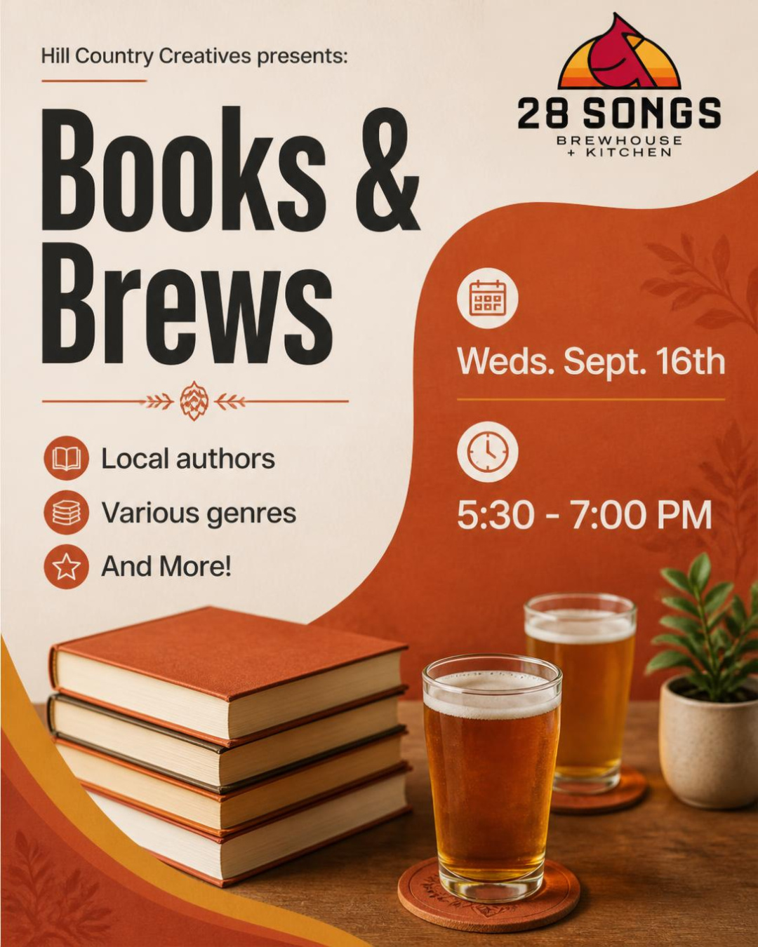 Sept. Books & Brews