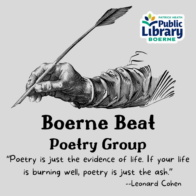 Boerne Beat Poetry at Patrick Heath Public Library