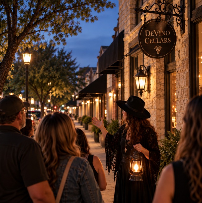 Boerne Ghost Tours at DeVino Cellars