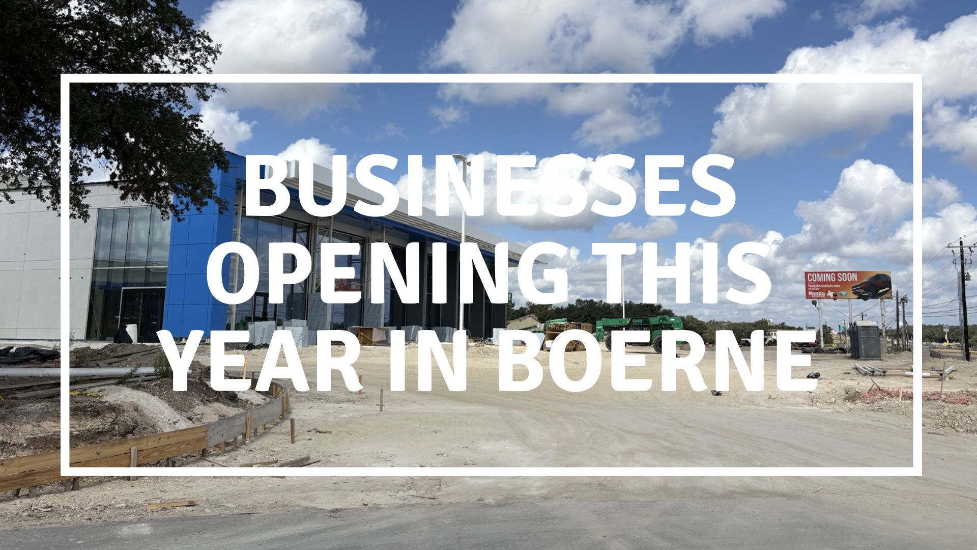 businesses opening this year in boerne