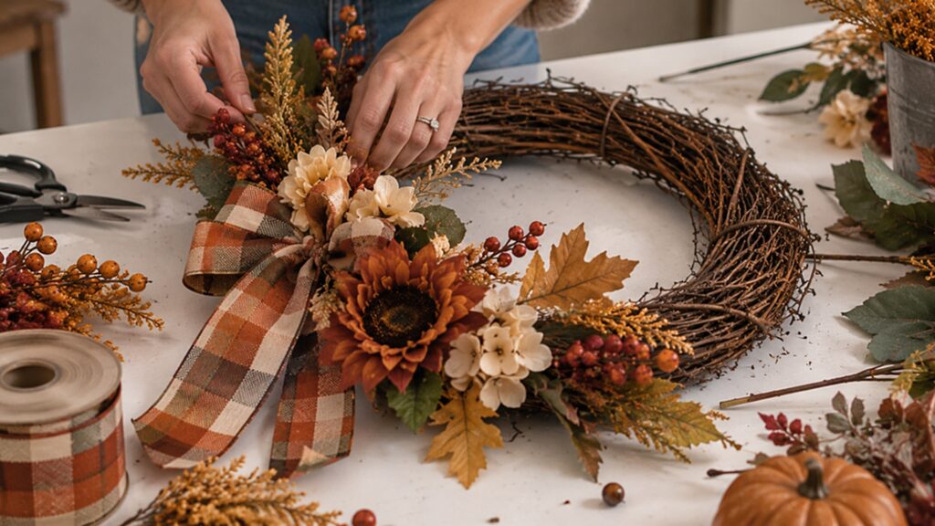 Fall Wreath Workshop at The Downtown DIY