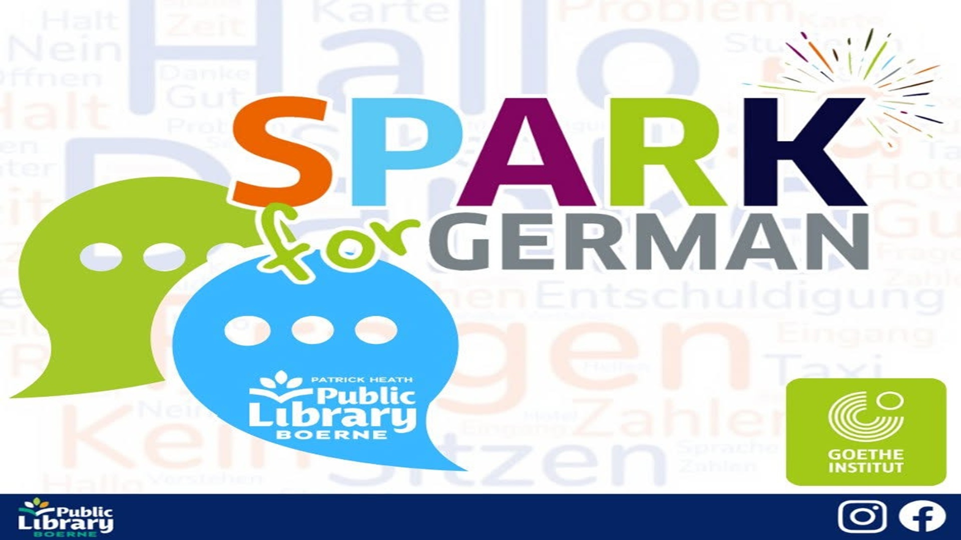SPARK for German at Patrick Heath Public Library