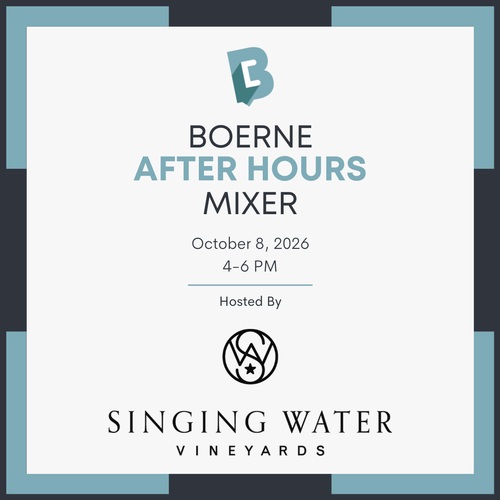 Boerne After Hours Mixer at Singing Water Vineyards