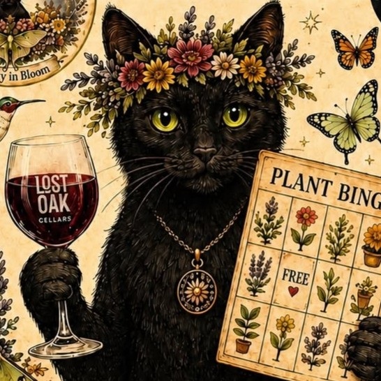 Plant Bingo at Lost Oak Cellars