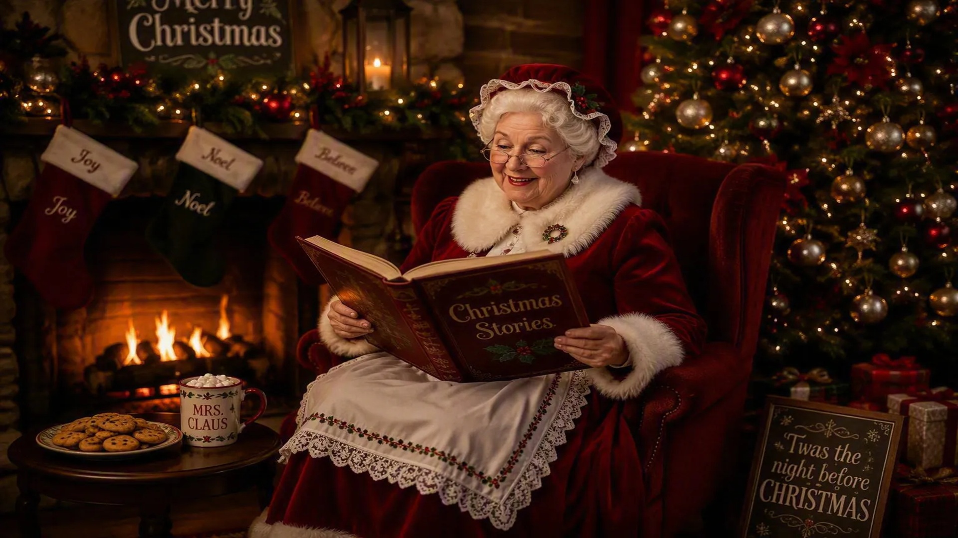 Storytime with Mrs. Claus at La Cascada Table & Bar