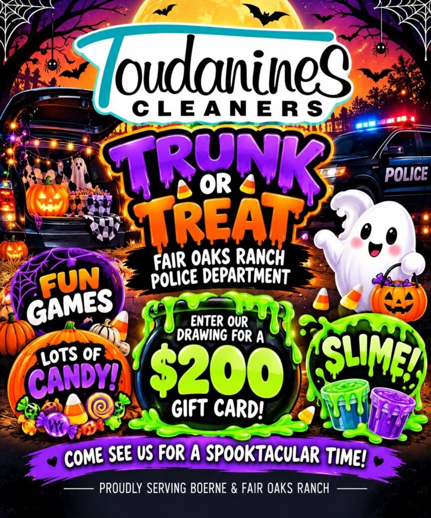 Trunk or Treat at Fair Oaks Ranch Police Department