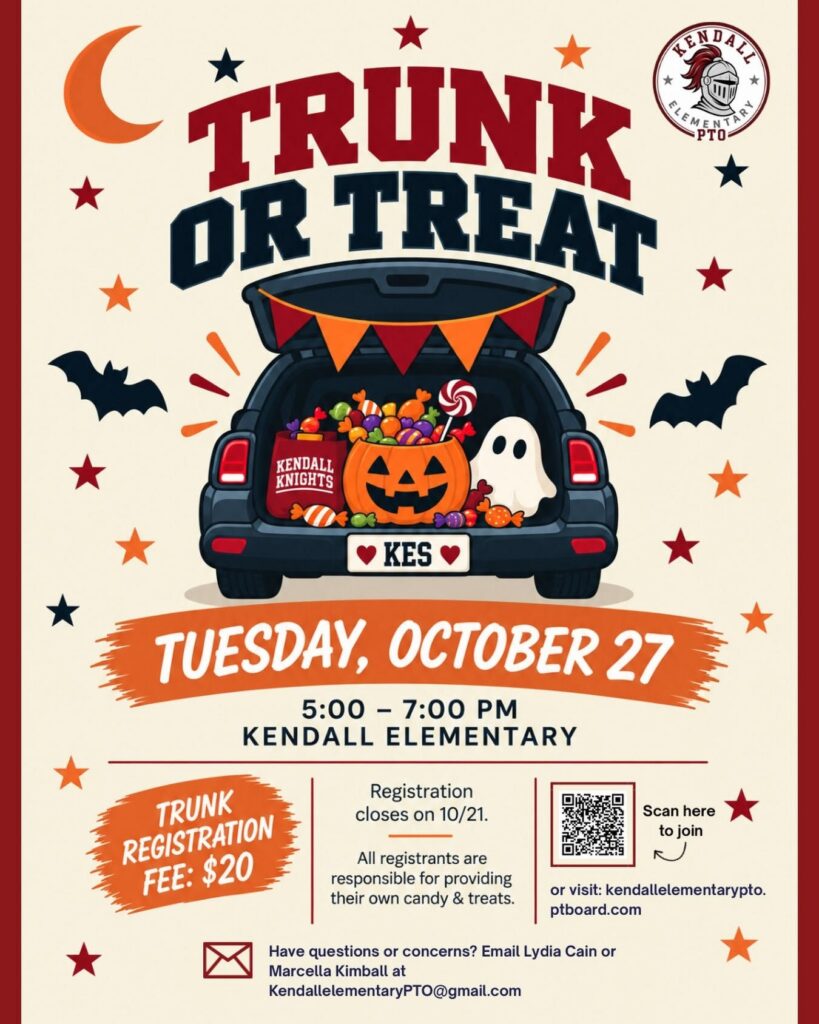 Trunk or Treat at Kendall Elementary School
