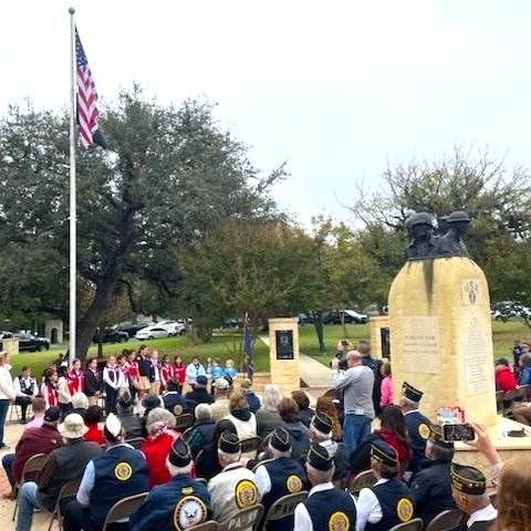 Veterans Day Ceremony at Veterans Plaza