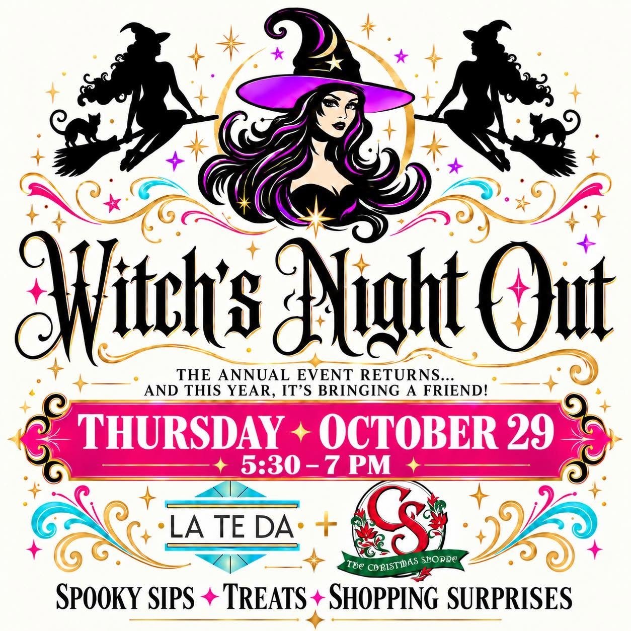 Witch's Night Out at La Te Da